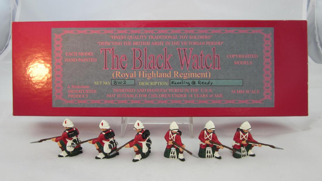 Nickolson Miniatures Set #BW2 Black Watch (1 of 1)