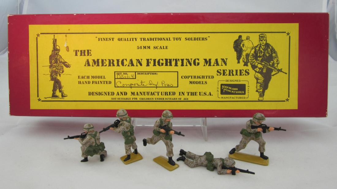 Nickolson Set #DS1-4 Iraq War American Troops (1 of 1)