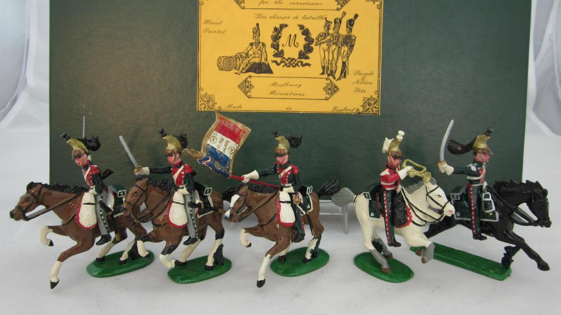 Mulberry Set #FN72 2nd Dragoons Charging: 2nd Dragoons charging. 5 pieces. Condition mint in excellent box.