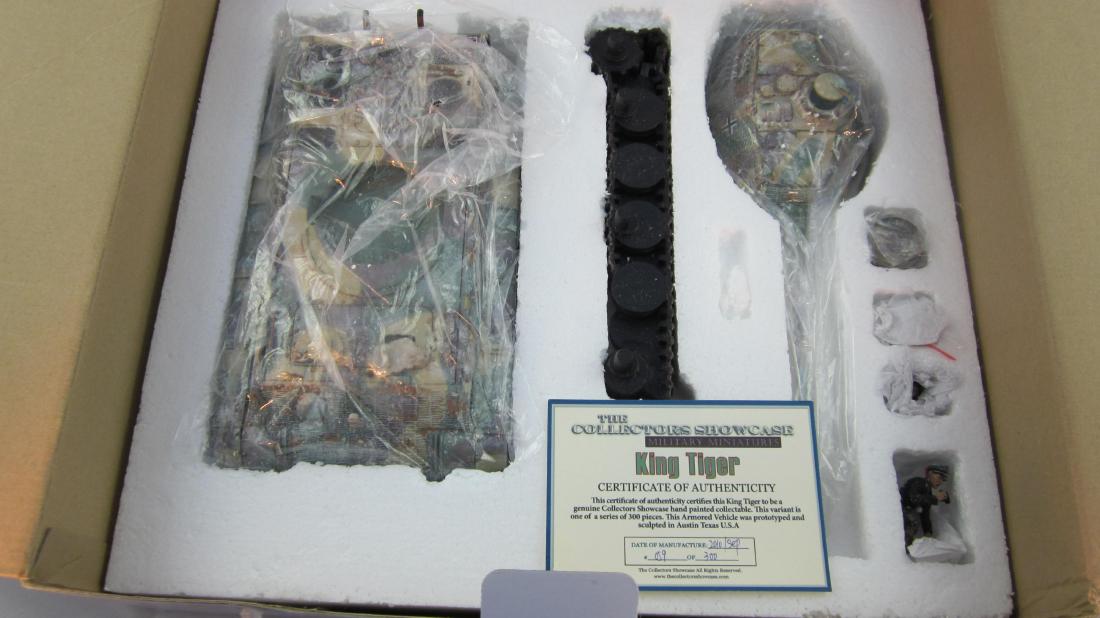 Collectors Showcase #CS456 King Tiger Tank (1 of 1)