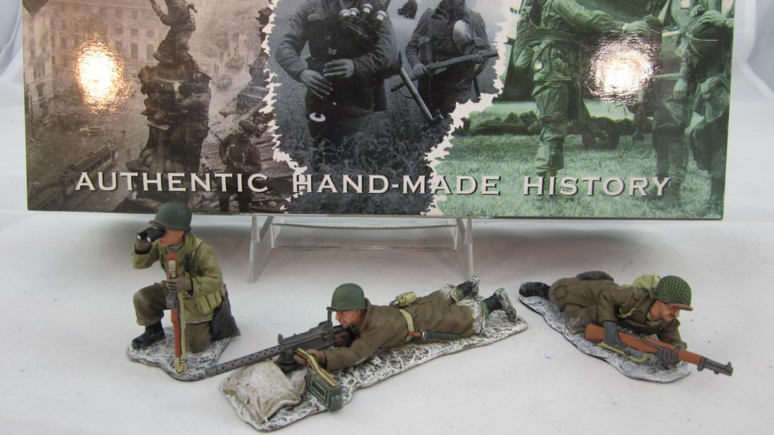 King & Country #BBA012 Machine Gunner (1 of 1)