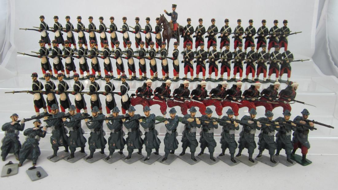 Britains Assorted Repainted French Troops (1 of 1)