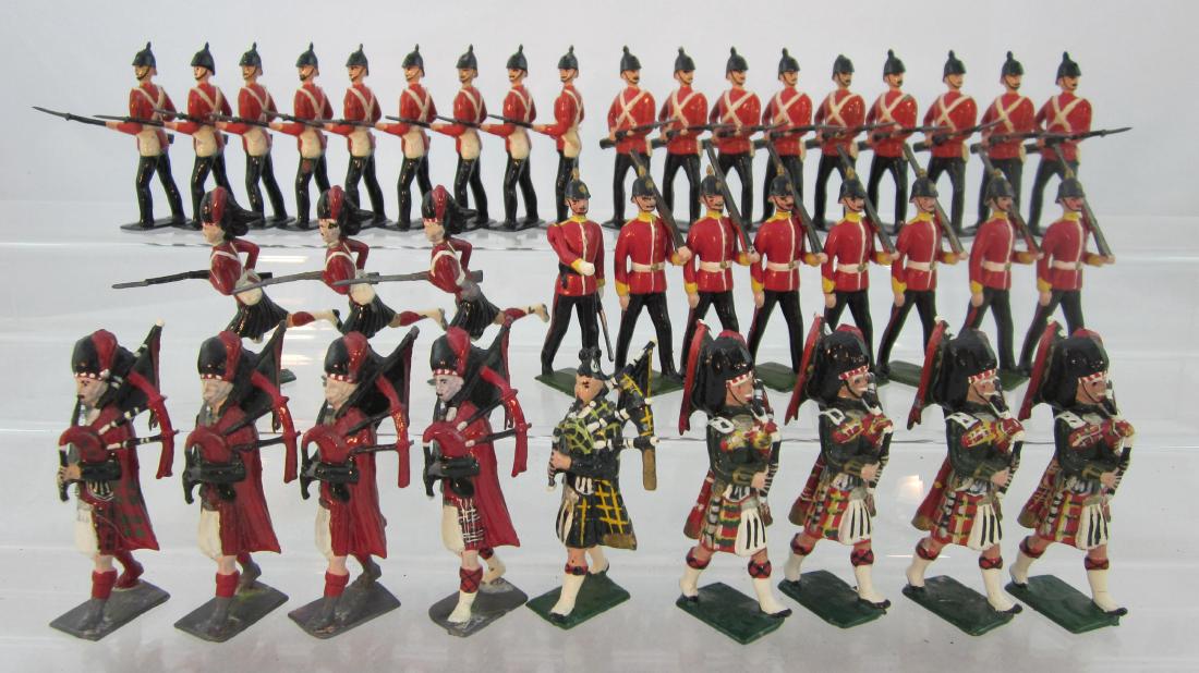 Britains Retouched Line Infantry & Highlanders (1 of 1)