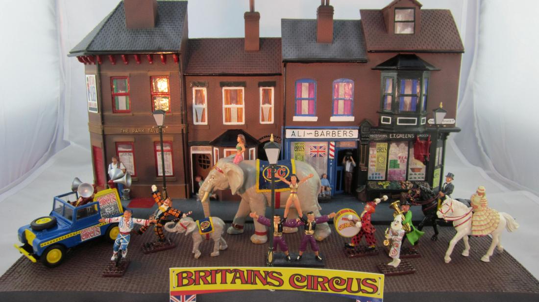 Britains Set #8673-80 Circus Street Parade Set (1 of 1)
