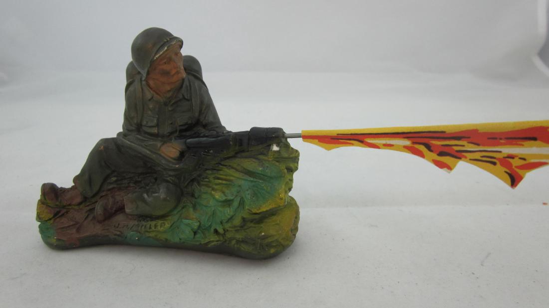 Miller #M7 Soldier with Flame Thrower (1 of 1)