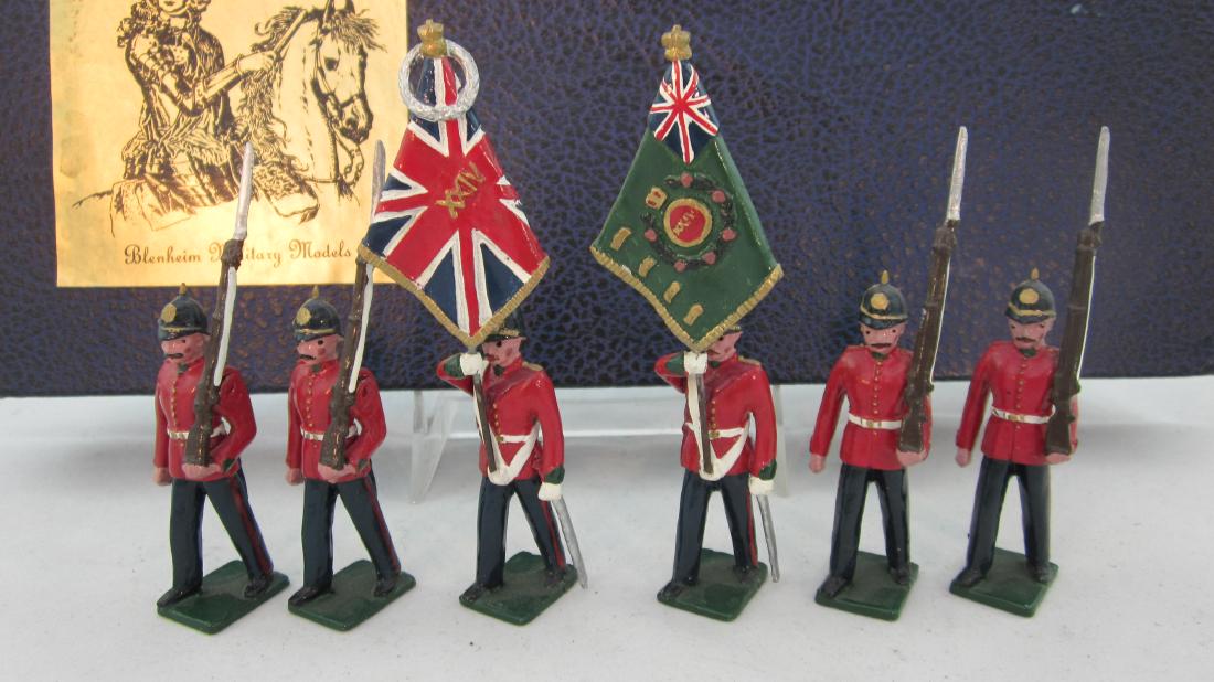 Blenheim #B54 Zulu Wars 24th Foot Color Party (1 of 1)