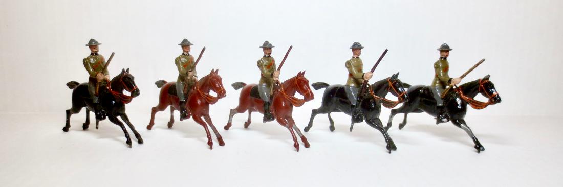 Britains Set #38 South African Mounted Infantry (1 of 1)