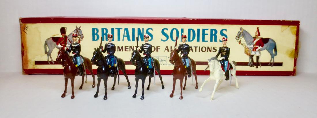 Britains Set #190 Belgian Chaussers a Cheval (1 of 1)