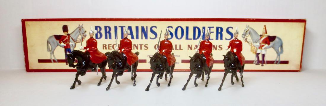 Britains Set #400 Life Guards in Winter Cloaks (1 of 1)