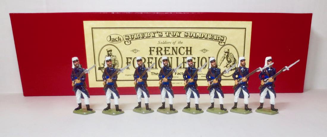 Scruby's French Foreign Legion: 8 pieces. Excellent condition. Box excellent.
