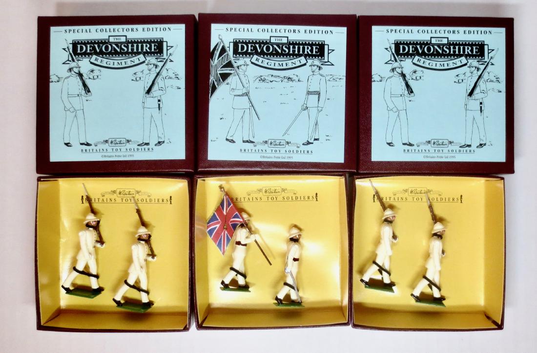 Britains Set #8864 & #8866 Devonshire Regiment (1 of 1)