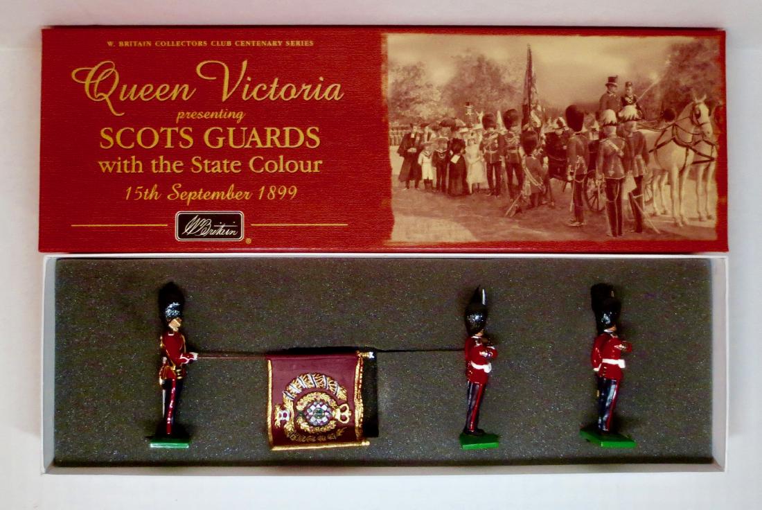 Britains Set #5991 Scots Guards Colour Party (1 of 1)