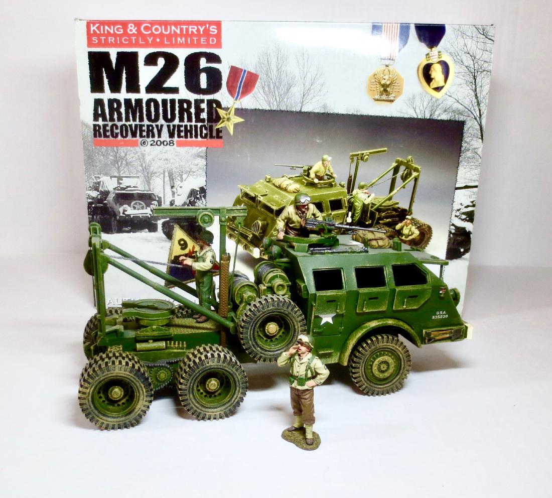 King & Country M26 Armoured Recovery Vehicle Set (1 of 1)