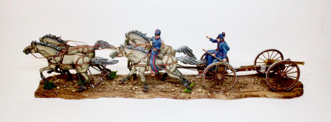Maker Unknown Confederate Artillery Team (1 of 1)
