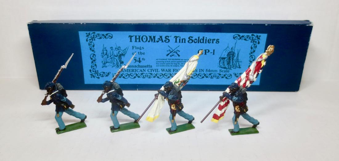 Thomas Tin Soldiers Set #CP-1 Flags of the 54th (1 of 1)