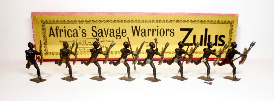 Britains Set #147 Africa's Warriors Zulus (1 of 1)