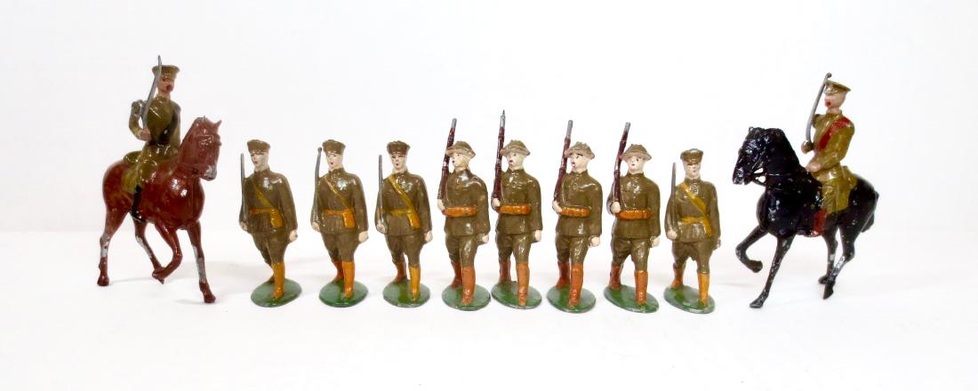 French Hollowcast British Infantry & Cavalry (1 of 1)