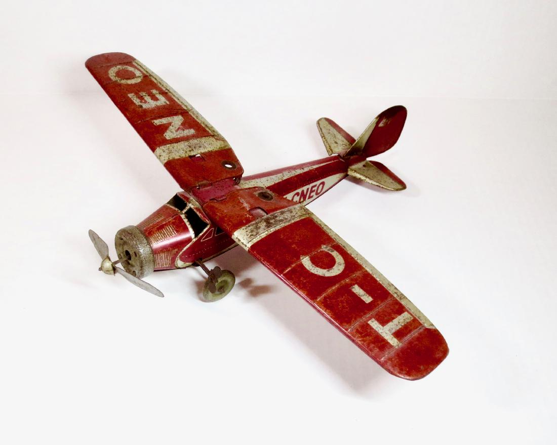 Tippco Tin Wind-up Airplane T-CNEO (1 of 1)