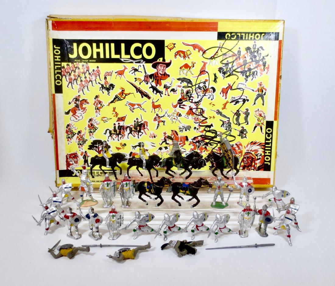 VERY RARE Johillco Plastic Medieval Boxed Set (1 of 1)