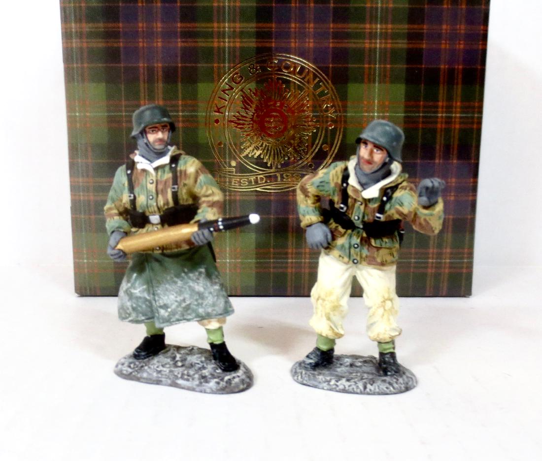 King & Country BBG038 Gun Crew: 2 pieces. Excellent condition. Box excellent.