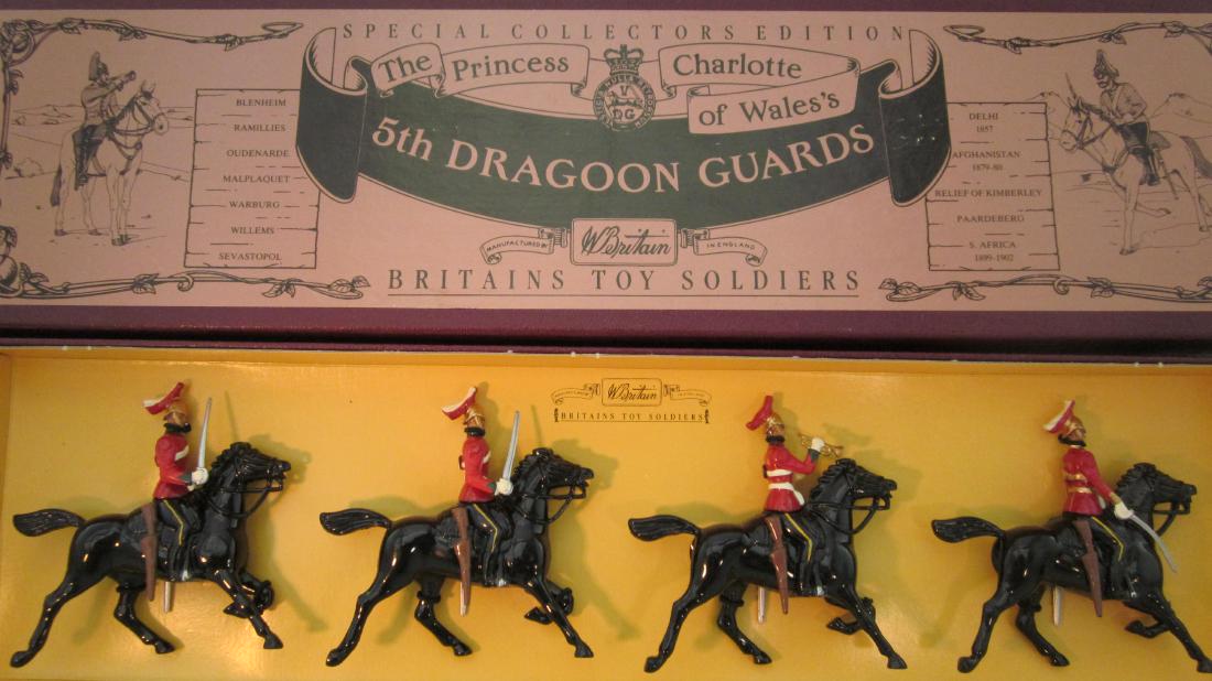 Britains Set #8821 5th Dragoon Guards. (1 of 1)