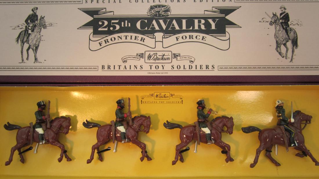 Britains Set #8844 25th Cavalry Frontier Force. (1 of 1)