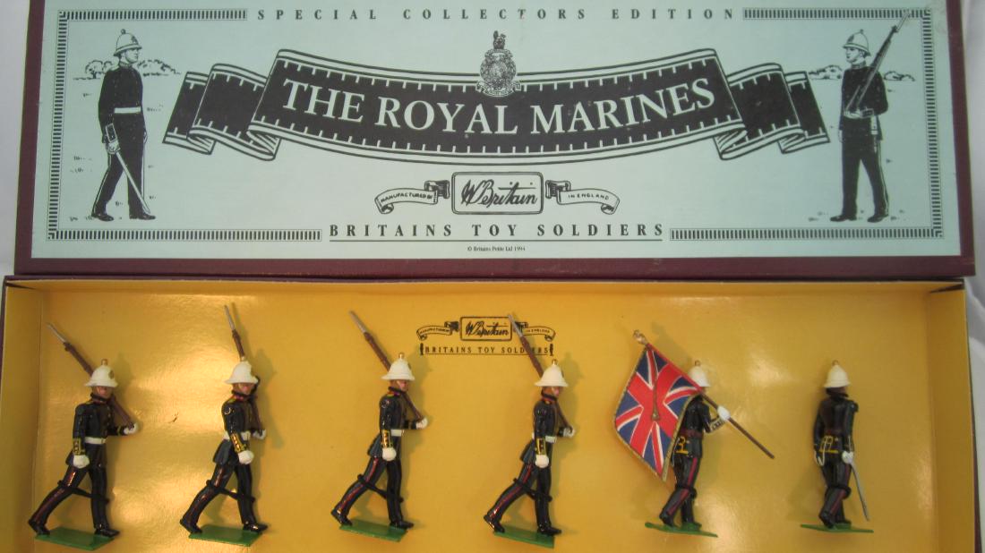 Britains Set #8855 Royal Marines. (1 of 1)