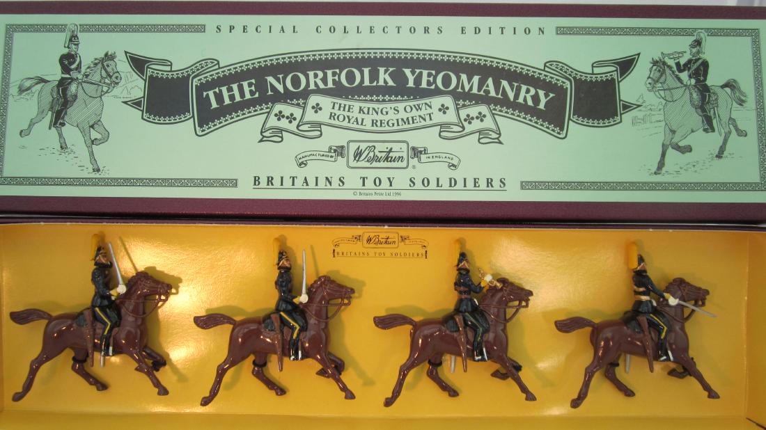 Britains Set #8892 Norfolk Yeomanry. (1 of 1)