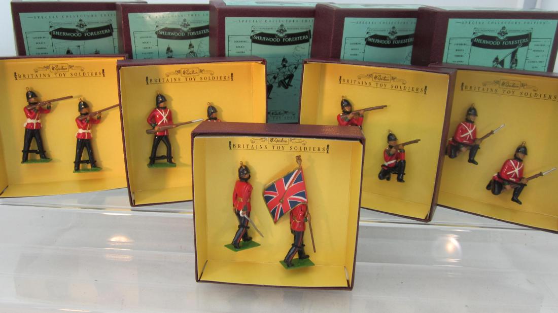 Britains Sets 8814-8820 Sherwood Foresters. (1 of 1)