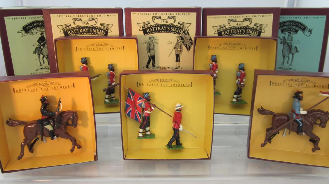 Britains Sets 8836-8840 Indian Army. (1 of 1)