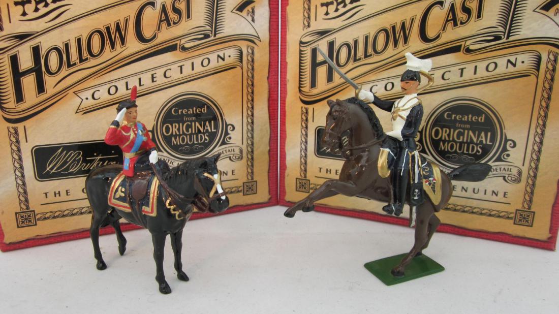 Britains 17th Lancer Officer & H.M. the Queen. (1 of 1)