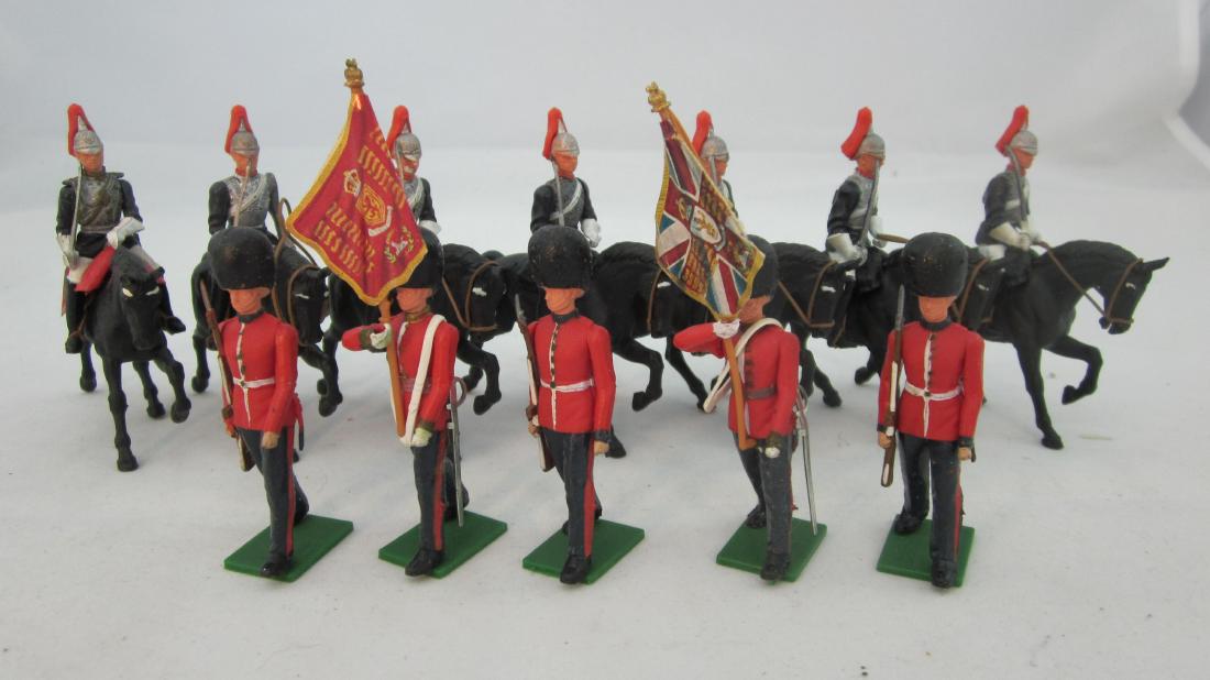 Britains #7226 Scots Guard Colors & Horseguards. (1 of 1)