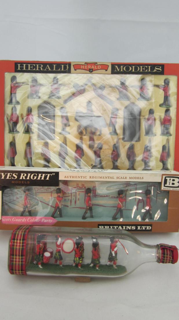 Britains/Herald Guards & Scots Guards Colours. (1 of 1)