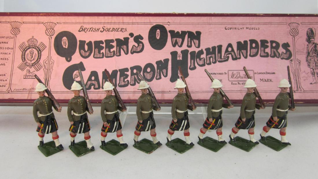Britains Set #114 Cameron Highlanders. (1 of 1)