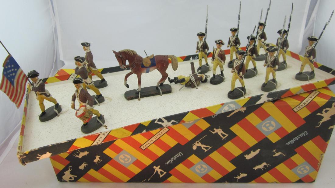 Elastolin 6.5cm Revolutionary War Set in Box. (1 of 1)