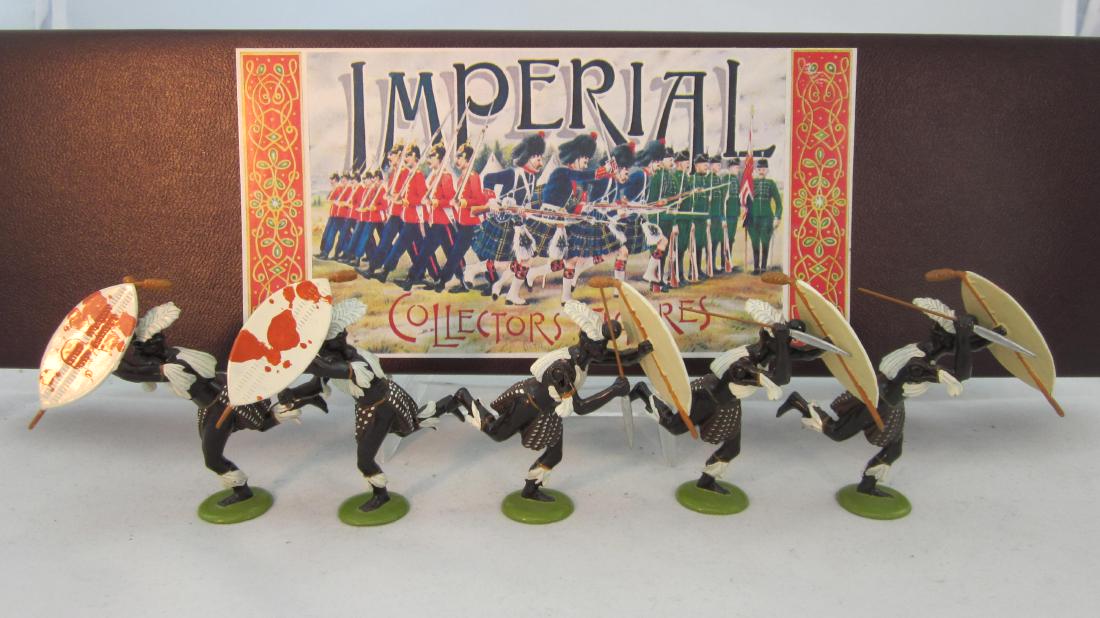 Imperial Set #60 iNgobamakhosi Zulus 1879. (1 of 1)