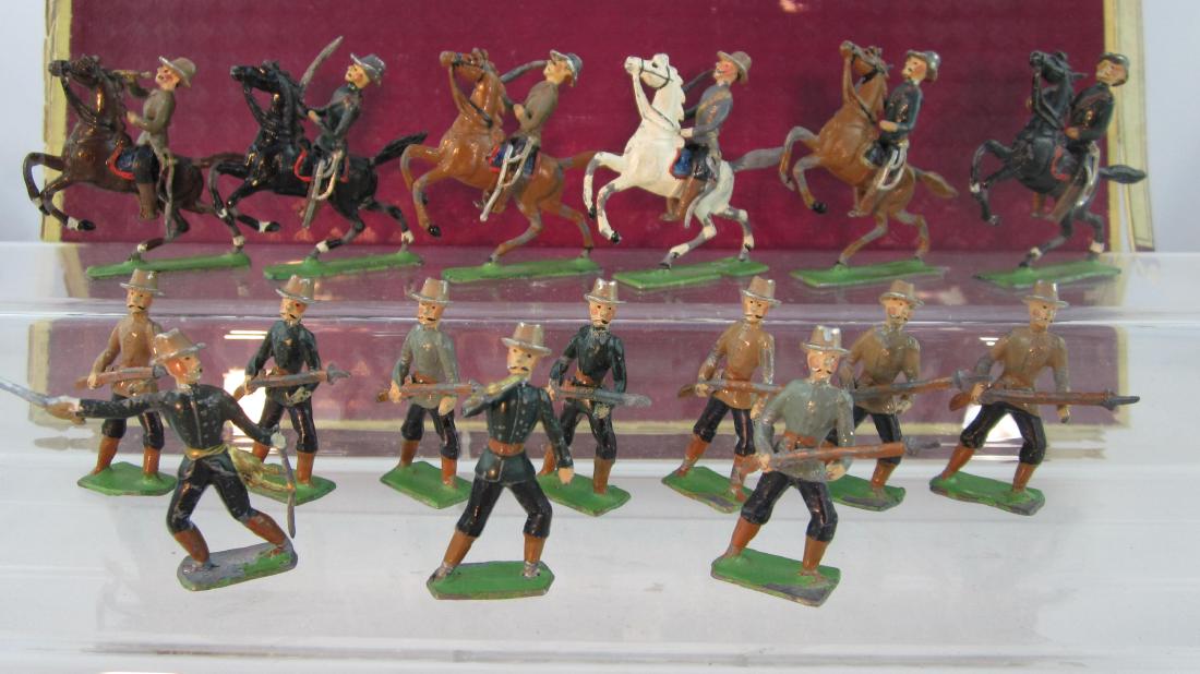 Heyde Boer War Boers Mounted & Charging. (1 of 1)