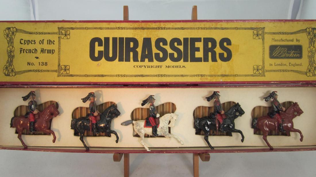 Britains Set #138 French Cuirassiers. (1 of 1)