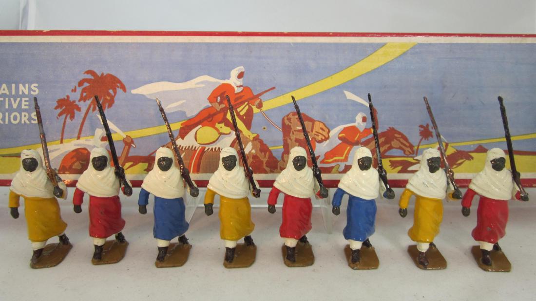 Britains Set #187 Arabs on Foot. (1 of 1)