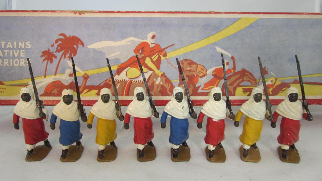 Britains Set #187 Arabs on Foot. (1 of 1)