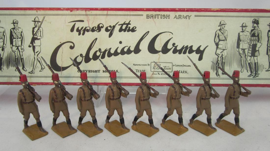 Britains Set #225 Kings African Rifles. (1 of 1)