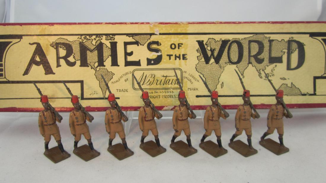 Britains Set #225 Kings African Rifles. (1 of 1)