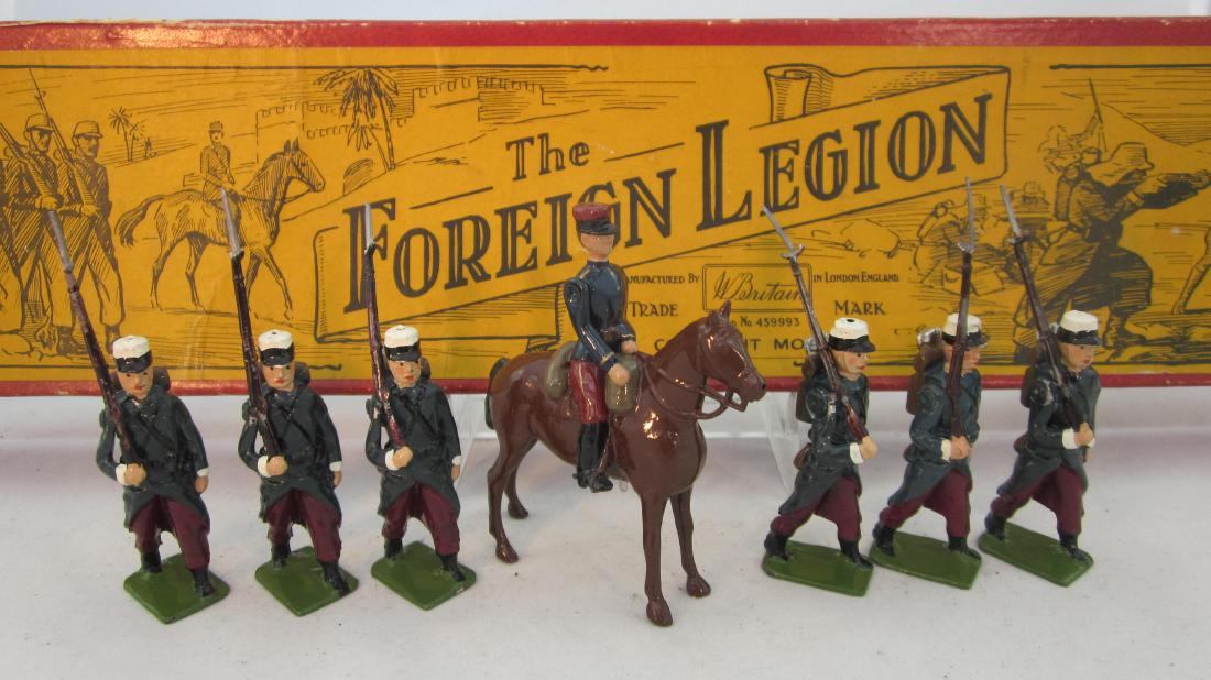 Britains Set #1711 French Foreign Legion. (1 of 1)