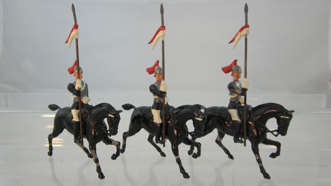 Britains #2085 HorseGuards with Lances. (1 of 1)