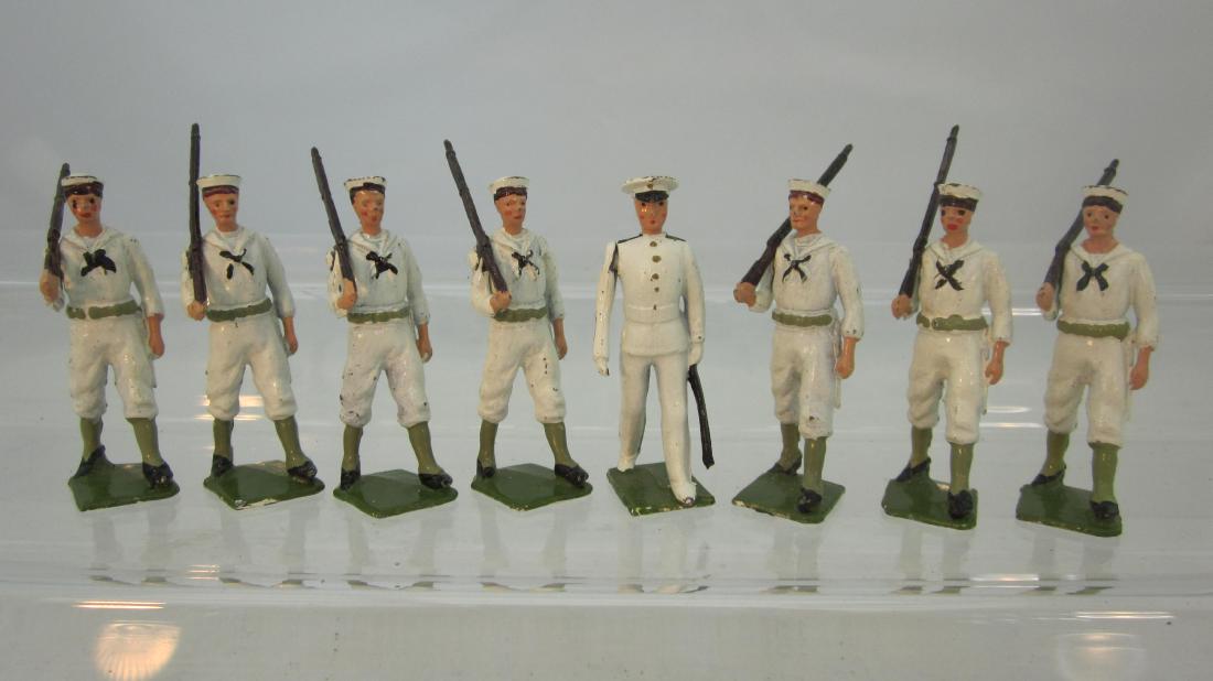 Britains Set #1253 U.S. Navy Whitejackets. (1 of 1)