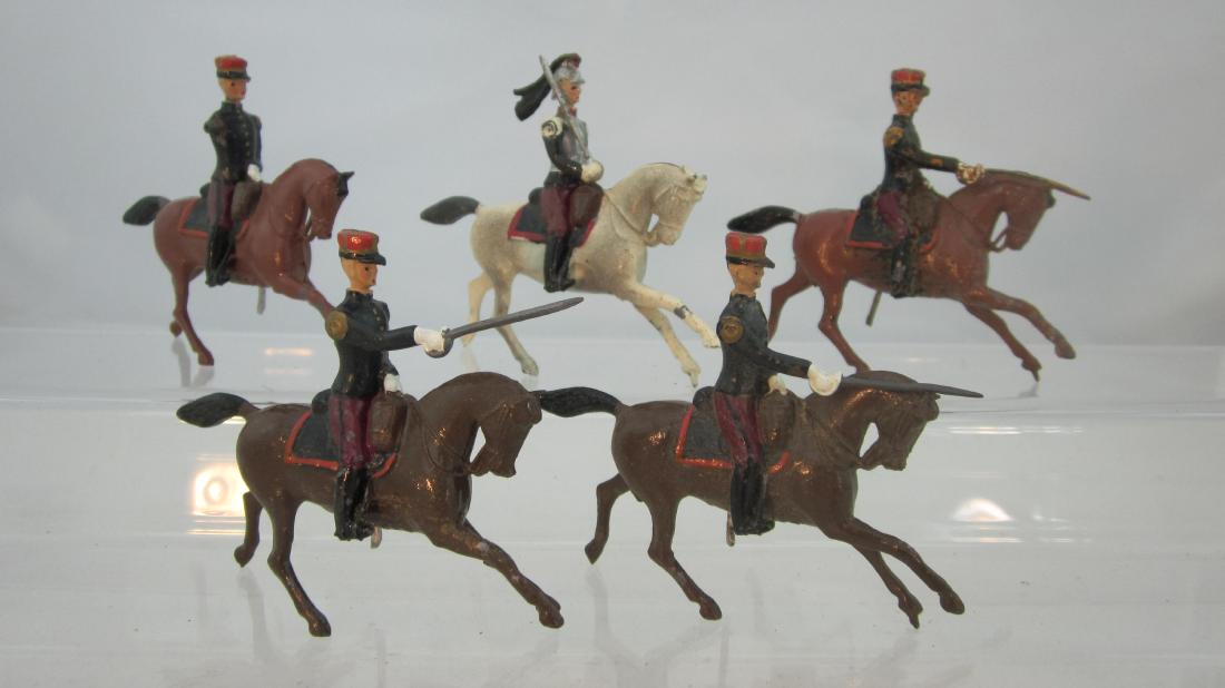 Britains Assorted French Cavalry Officers. (1 of 1)
