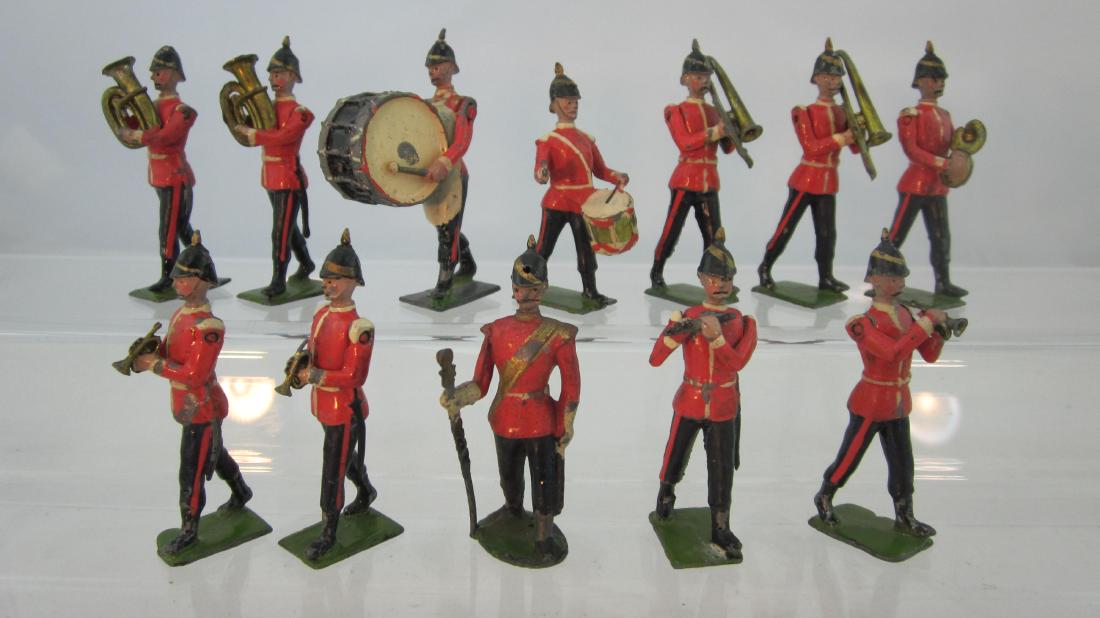 Britains Set #27 Dated 1911 Band of the Line. (1 of 1)