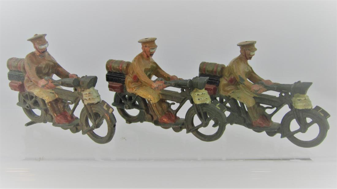 Britains #200 Motor Dispatch Riders. (1 of 1)