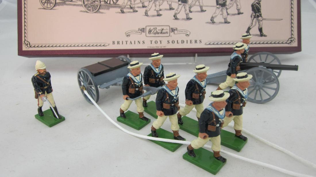 Britains Set #8898 Royal Naval Landing Party. (1 of 1)