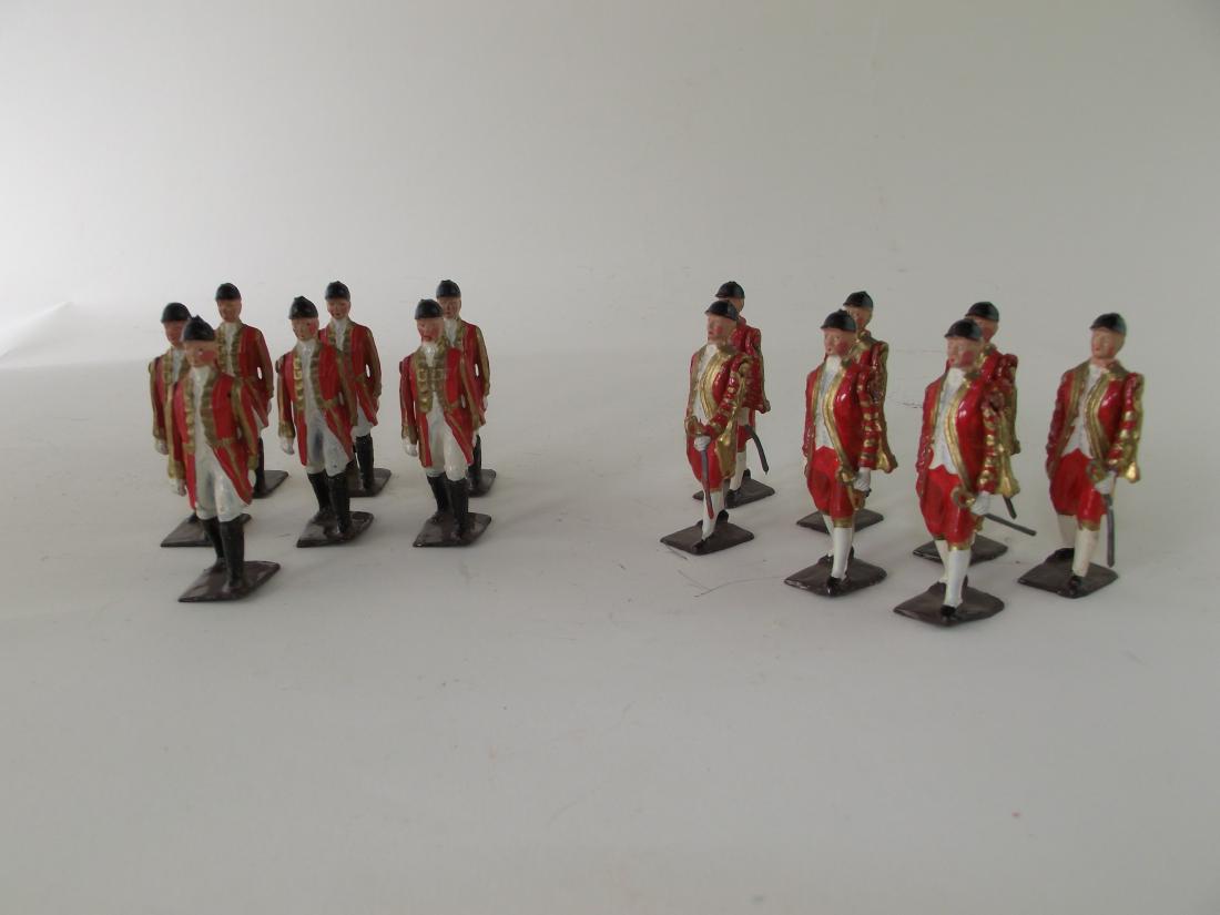 Britains Outriders and Attendants to State Coach: Excellent, 14 pieces.